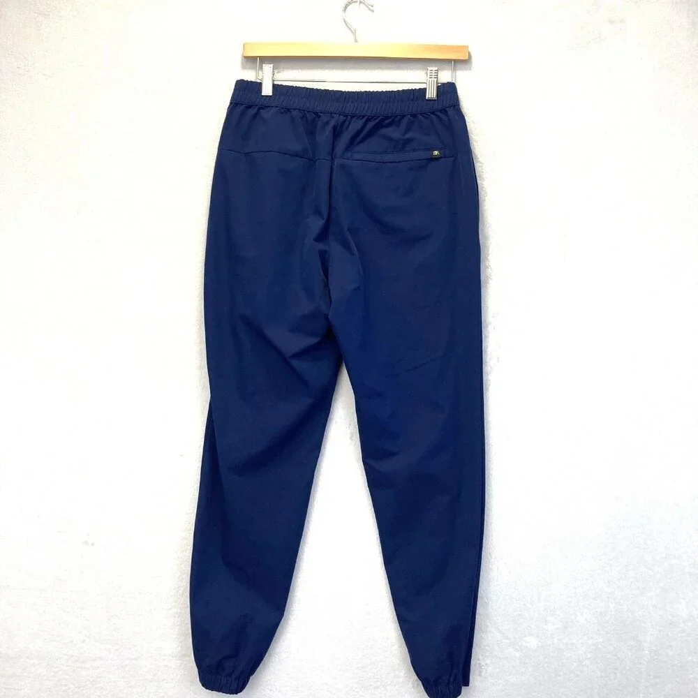 Banana Republic Lightweight Jogger Pants Mens 30x29 Performance Golf Preppy Blue